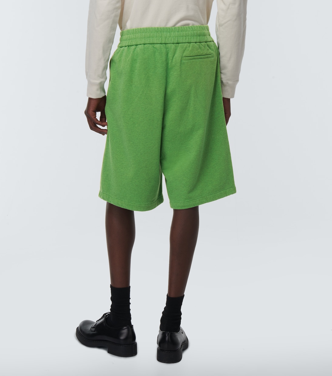 Cotton jersey shorts | Versace