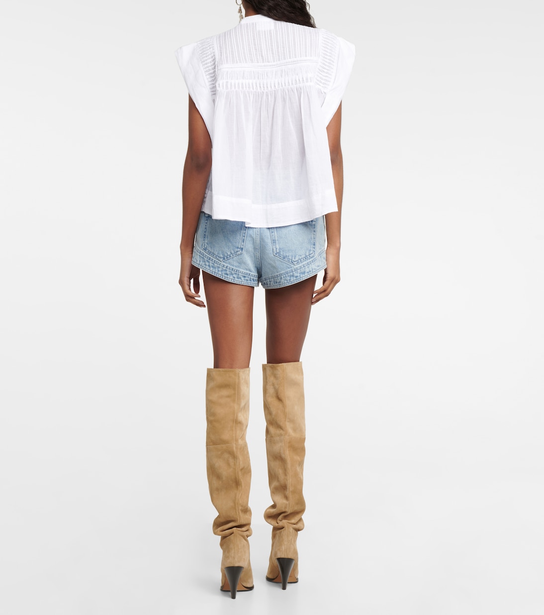 Blouse Leaza oversize en coton | Marant Etoile