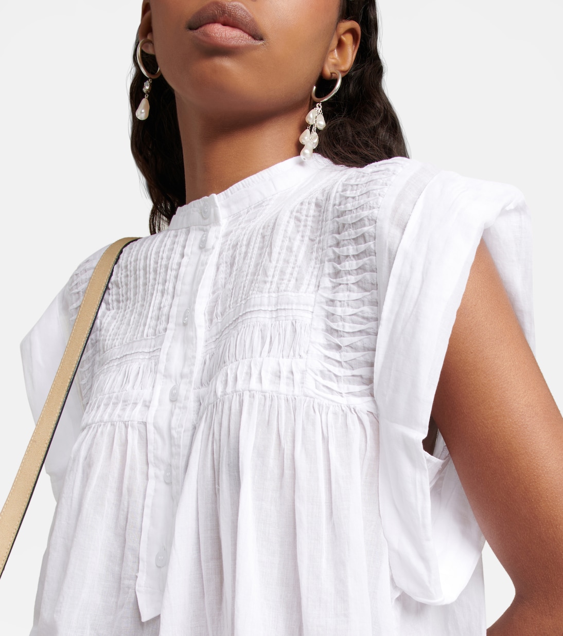 Blouse Leaza oversize en coton | Marant Etoile