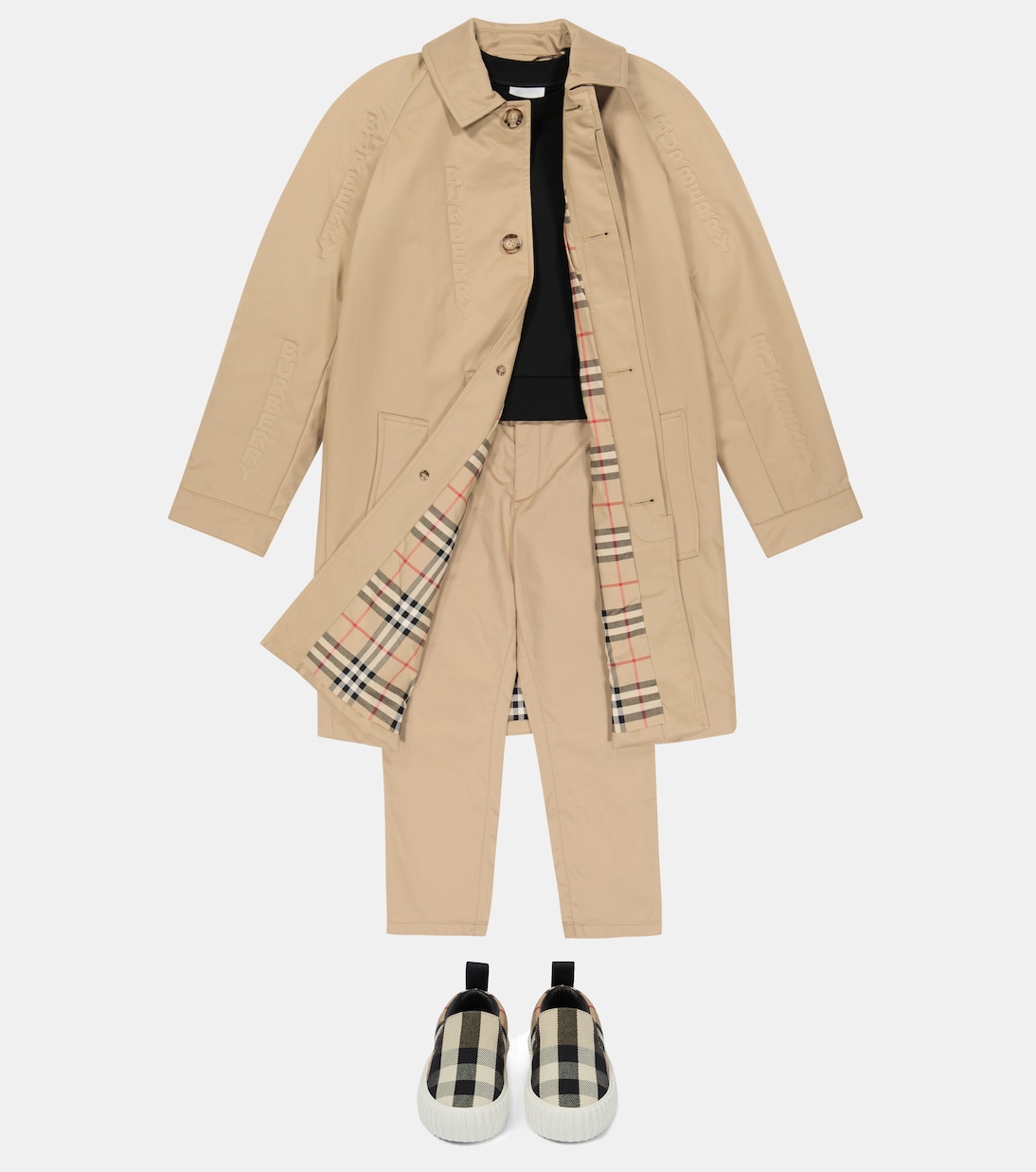 Mantel aus Baumwolle | Burberry Kids