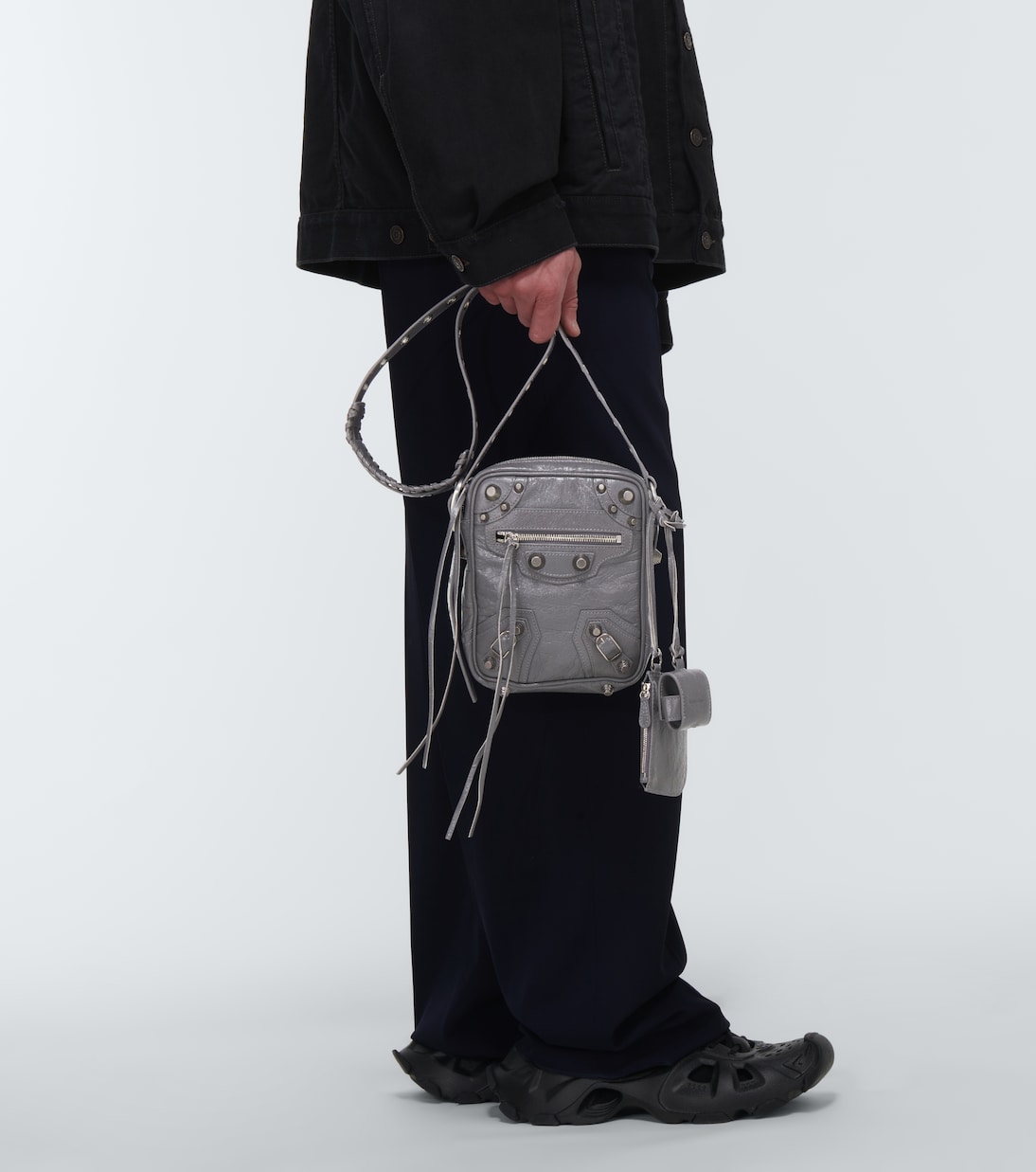 Le Cagole leather crossbody bag | Balenciaga