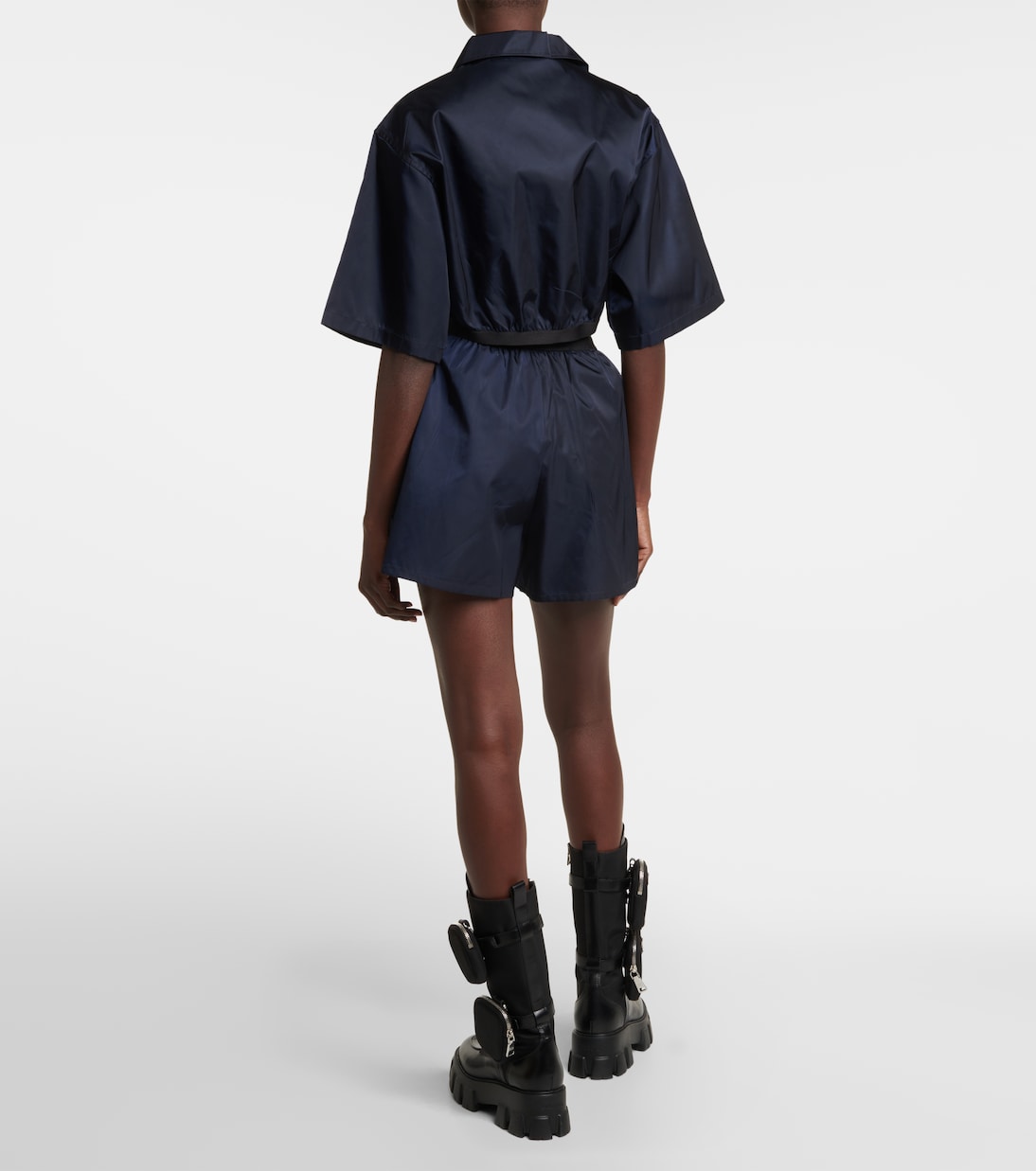 Camicia cropped in Re-Nylon | Prada