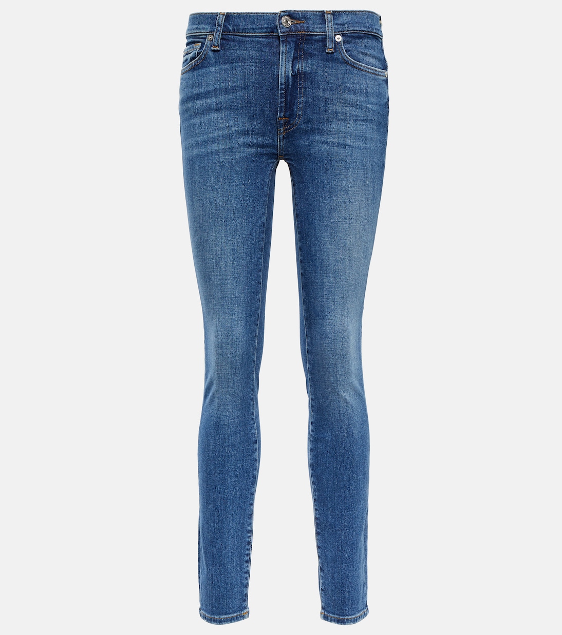 Pyper mid-rise skinny jeans | 7 For All Mankind