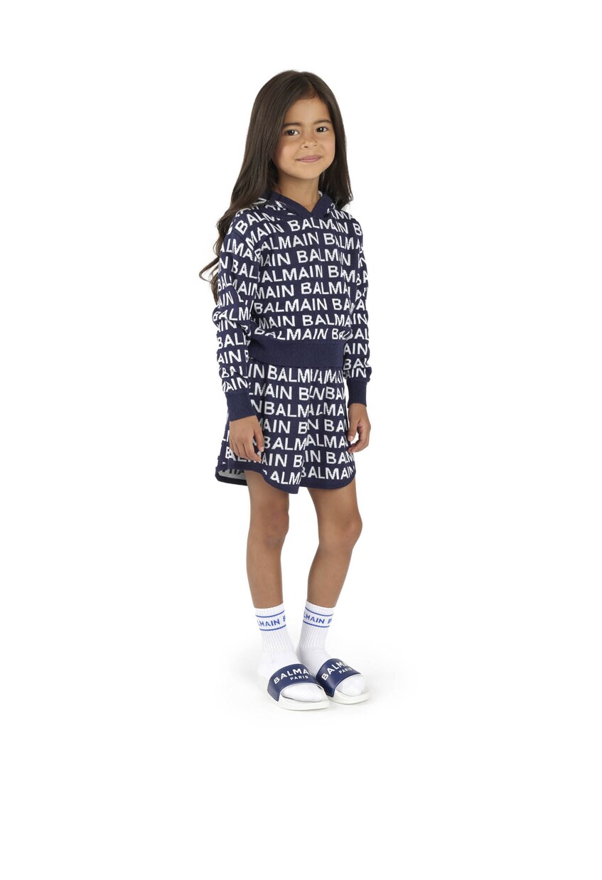 Shorts aus einem Baumwollgemisch | Balmain Kids
