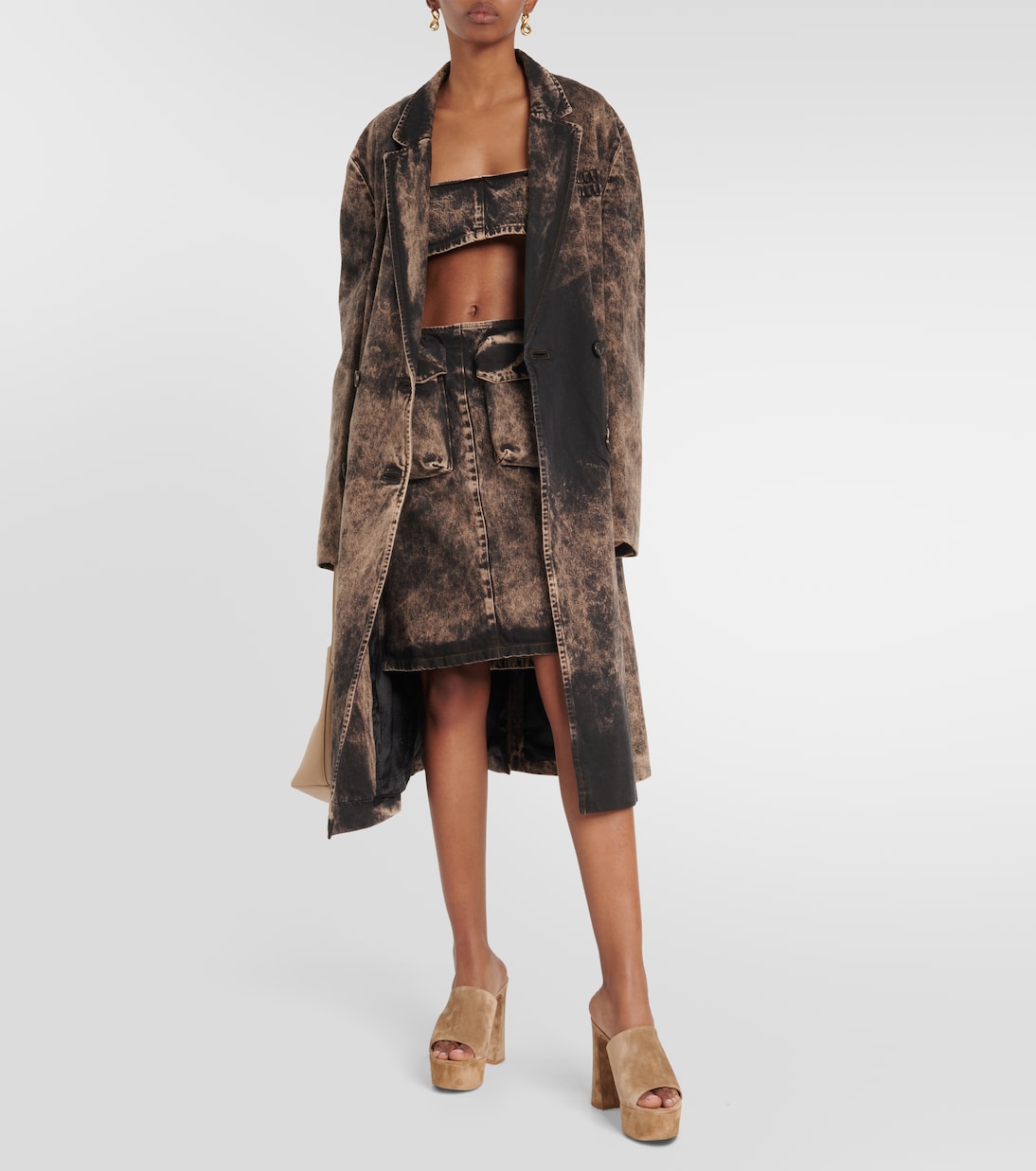 Holly suede platform mules | Gianvito Rossi