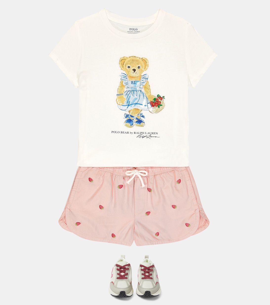 Shorts de algodón bordados | Polo Ralph Lauren Kids