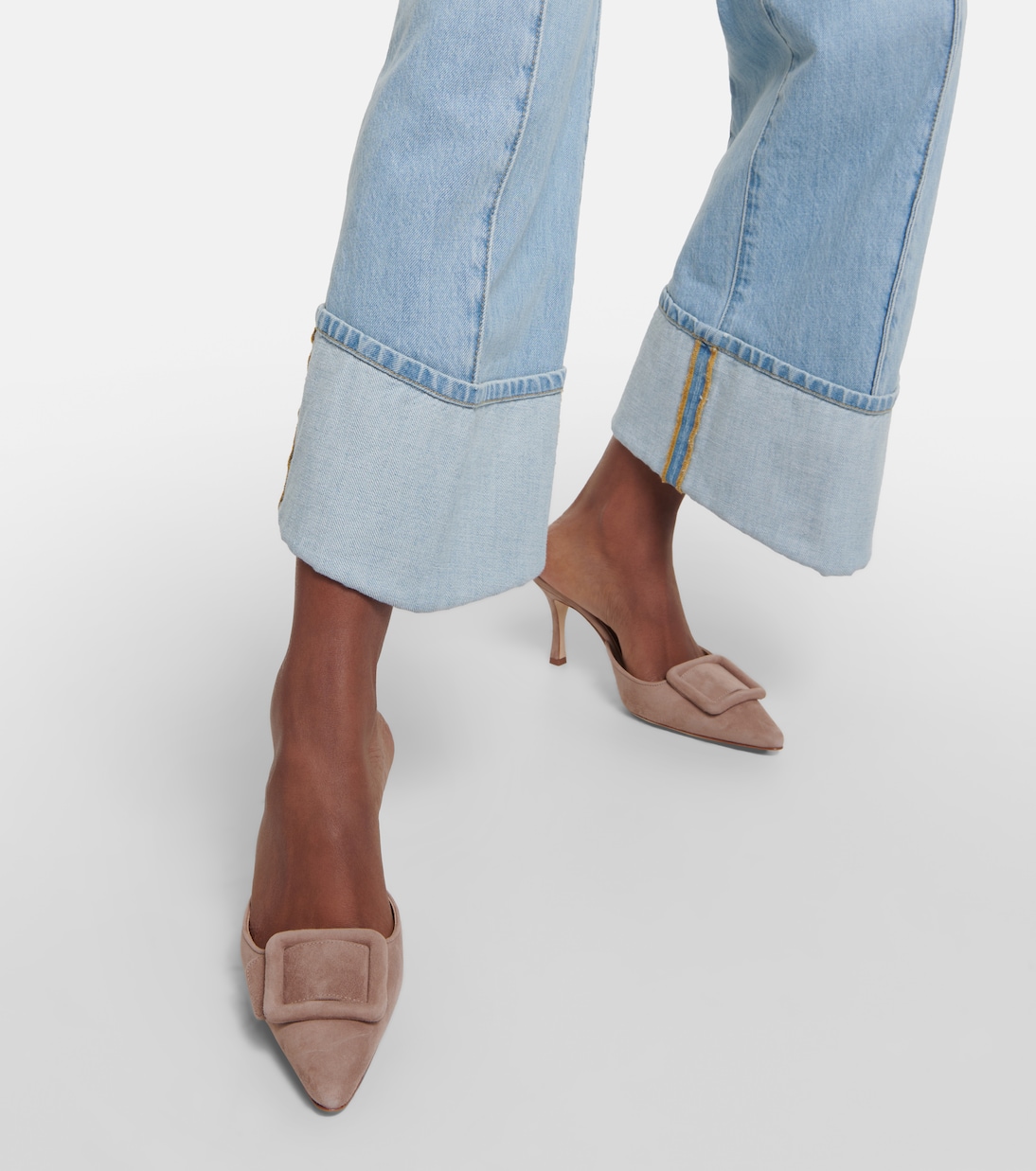 Maysale 70 suede mules | Manolo Blahnik