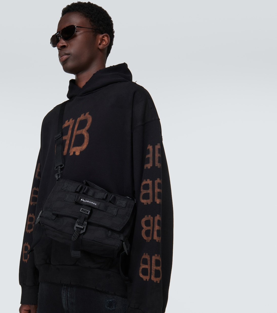 Sudadera Crypto en jersey de algodón | Balenciaga