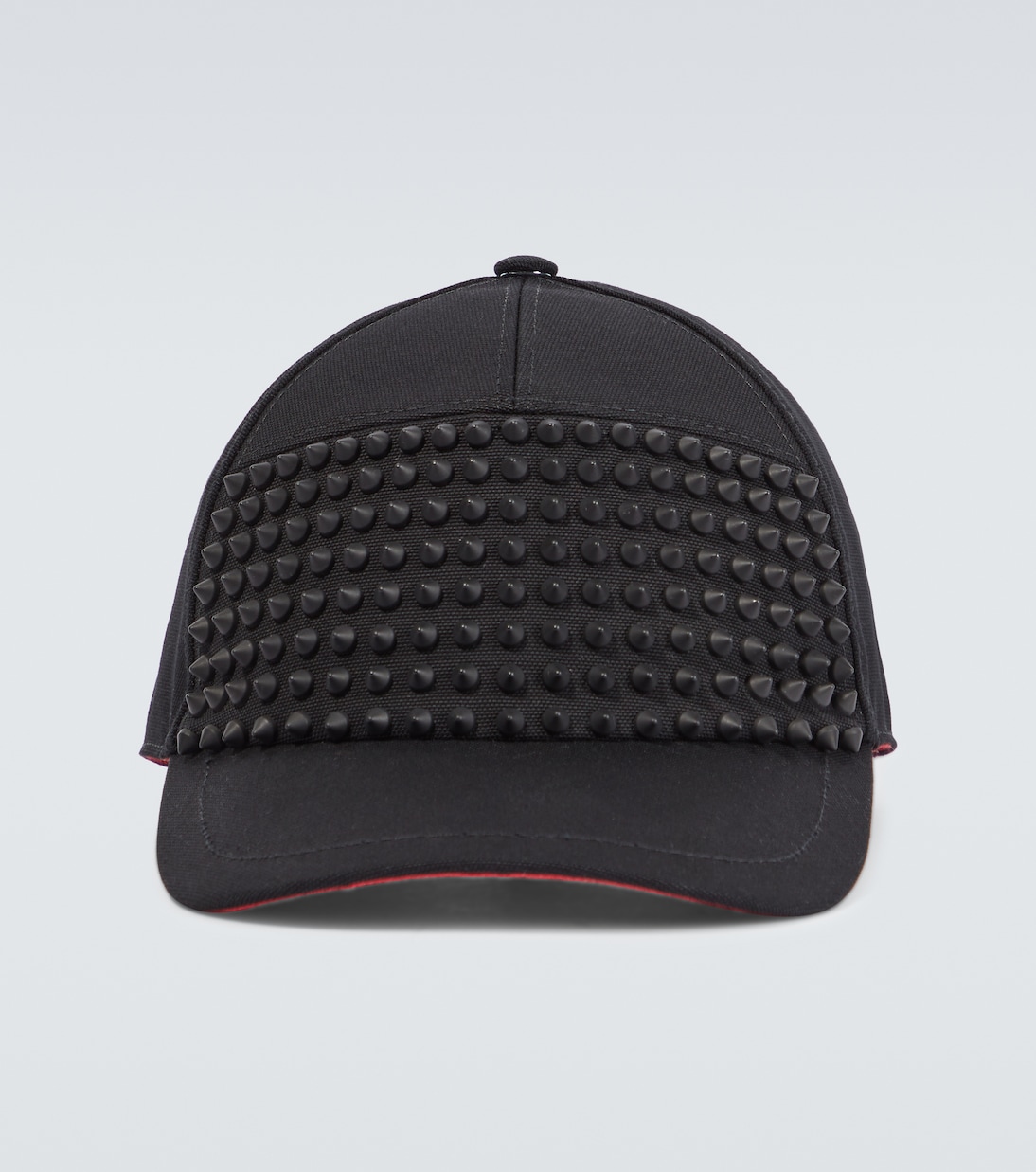 Gorra Enky Spikes de algodón con tachuelas | Christian Louboutin