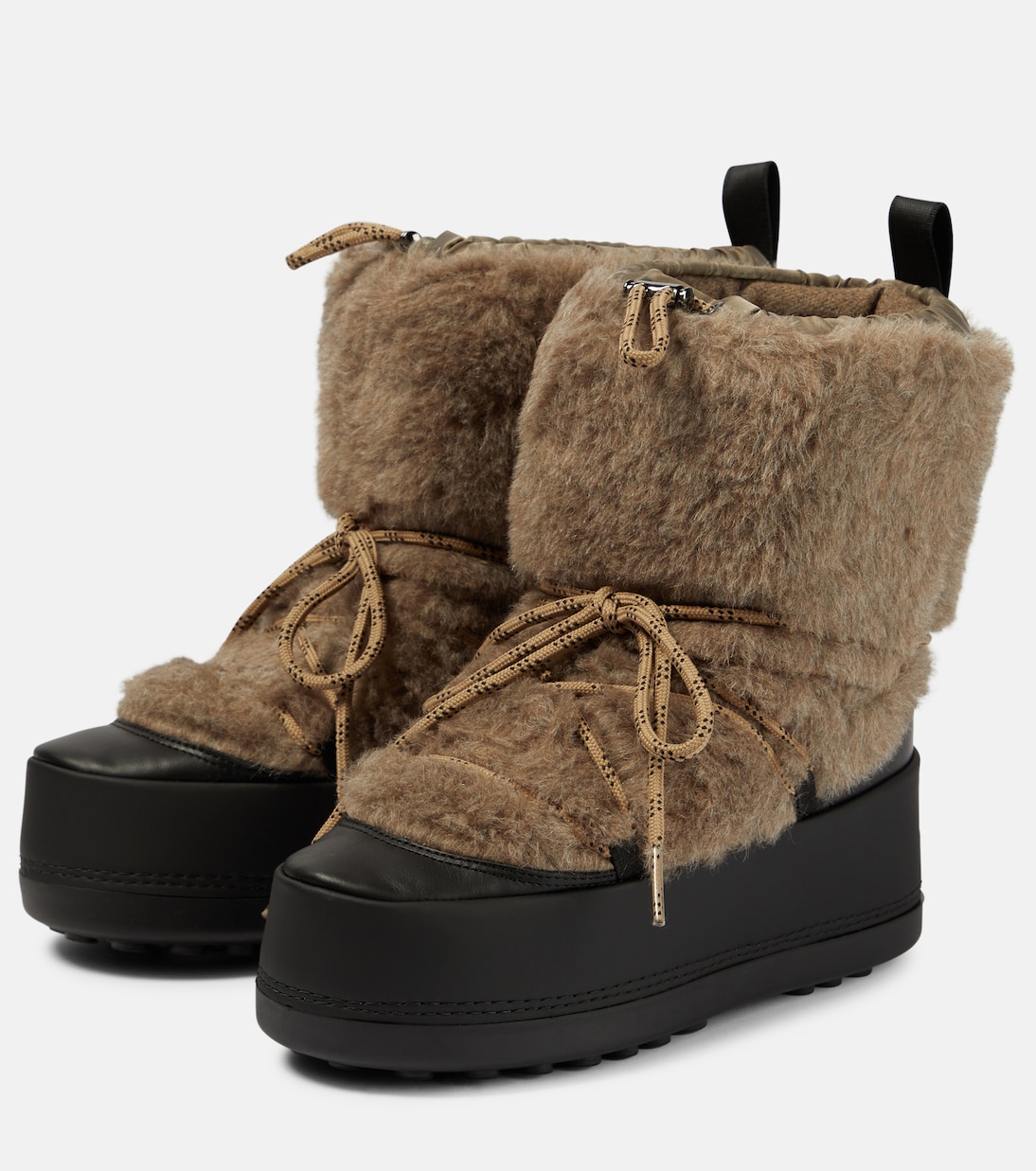 Teddy shearling ankle boots | Max Mara
