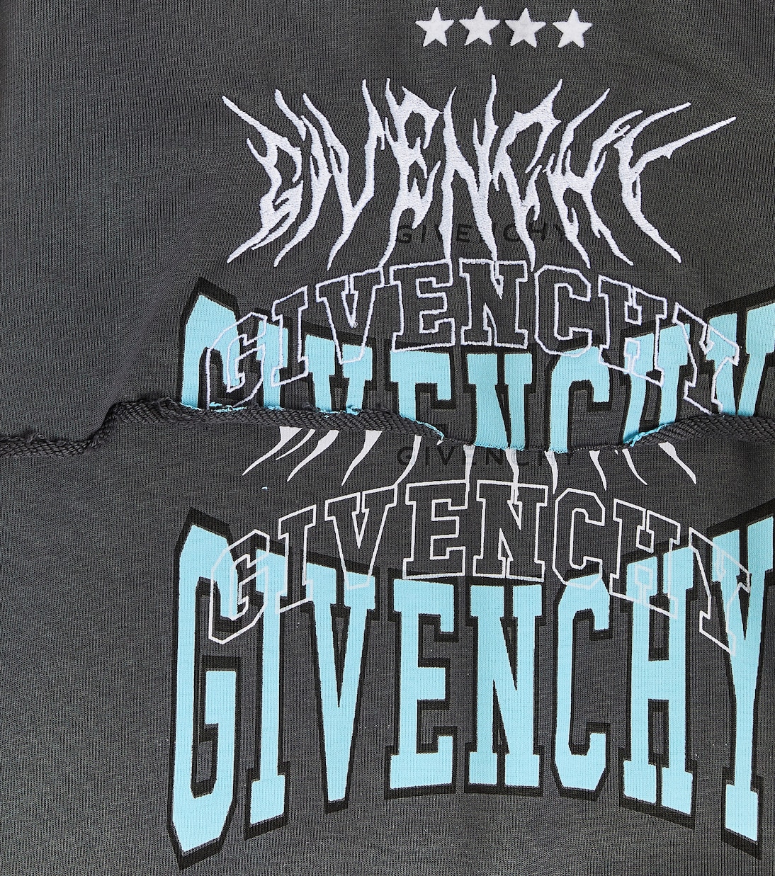 Sudadera en mezcla de algodón estampada | Givenchy Kids