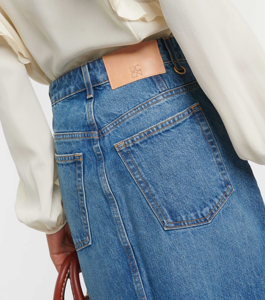 Gonna di jeans Bea | Ulla Johnson
