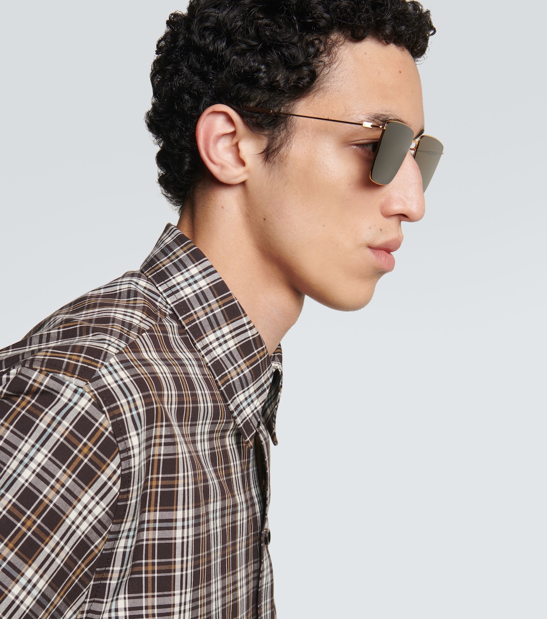 Occhiali da sole squadrati Ultrathin | Bottega Veneta