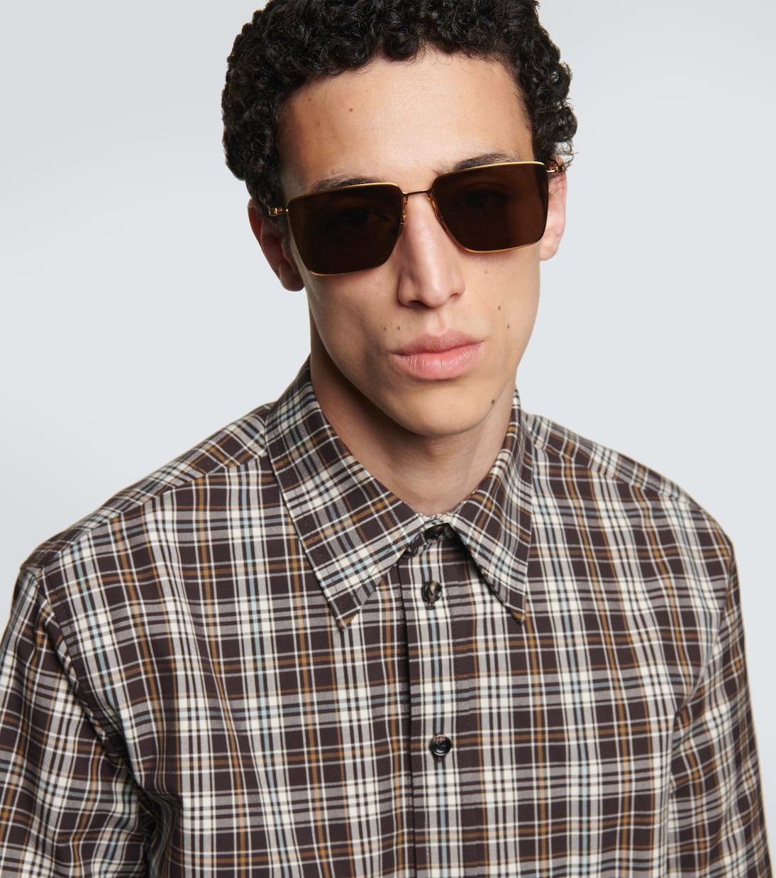 Occhiali da sole squadrati Ultrathin | Bottega Veneta