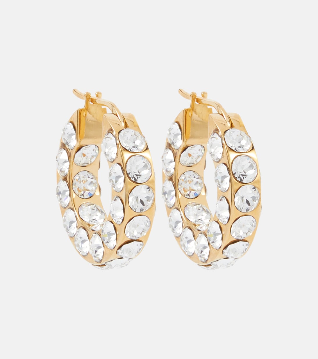 Boucles d’oreilles Jah à cristaux | Amina Muaddi