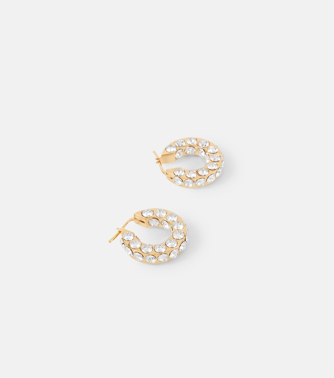 Boucles d’oreilles Jah à cristaux | Amina Muaddi