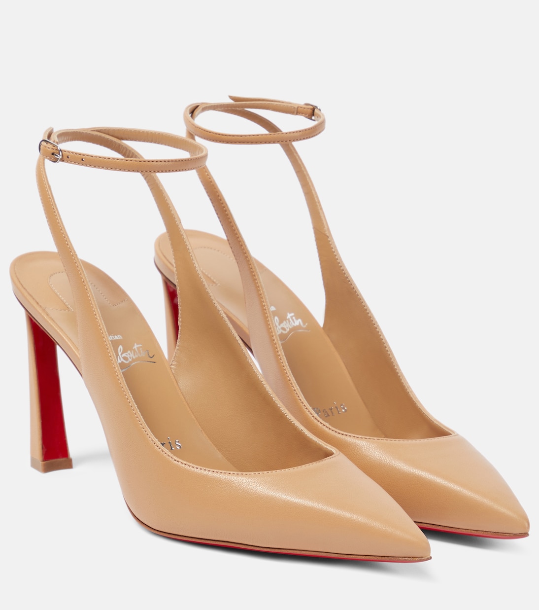 Pumps slingback Condora 85 in pelle | Christian Louboutin