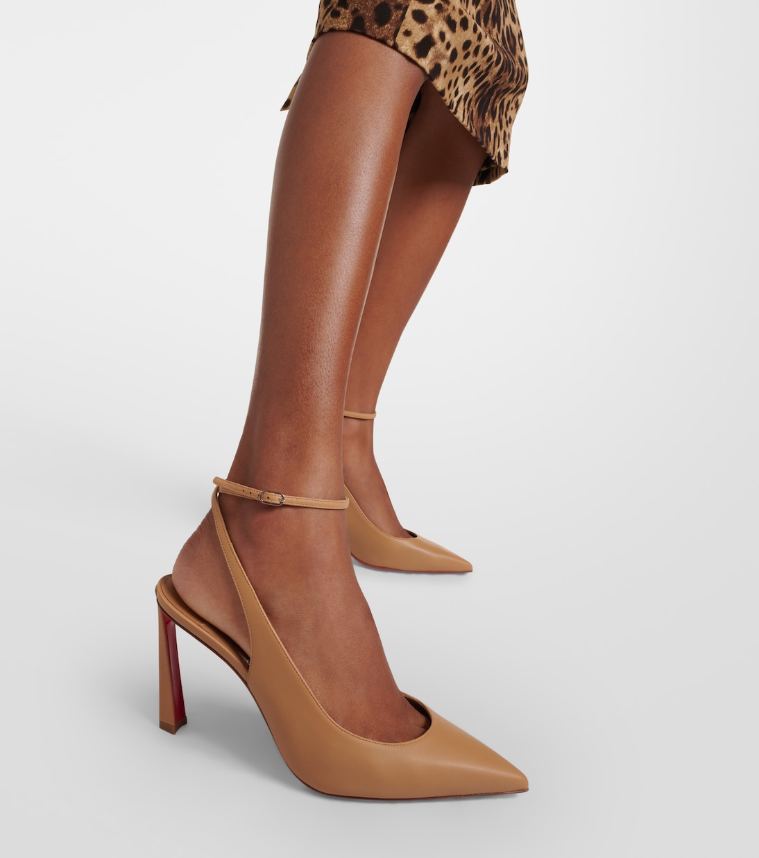 Pumps slingback Condora 85 in pelle | Christian Louboutin
