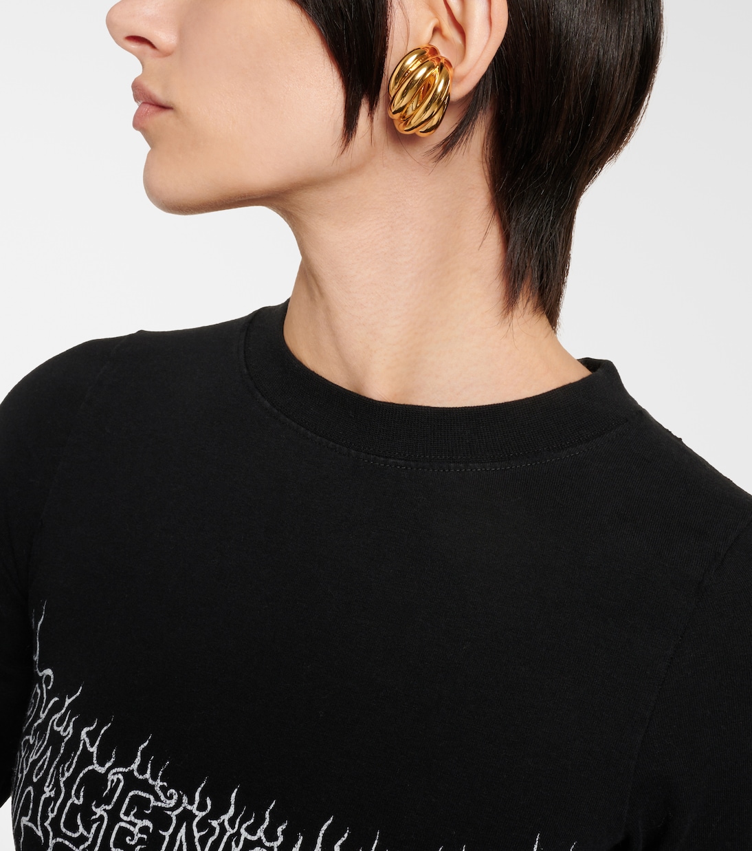 Orecchini clip-on BALENCIAGA Saturne: stile giovane e trendy