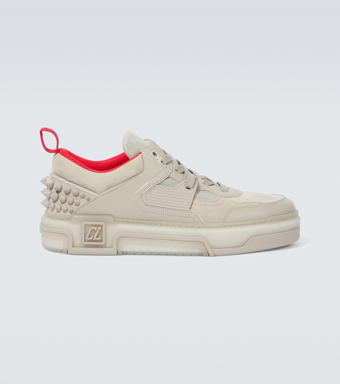 Astroloubi leather and suede sneakers | Christian Louboutin