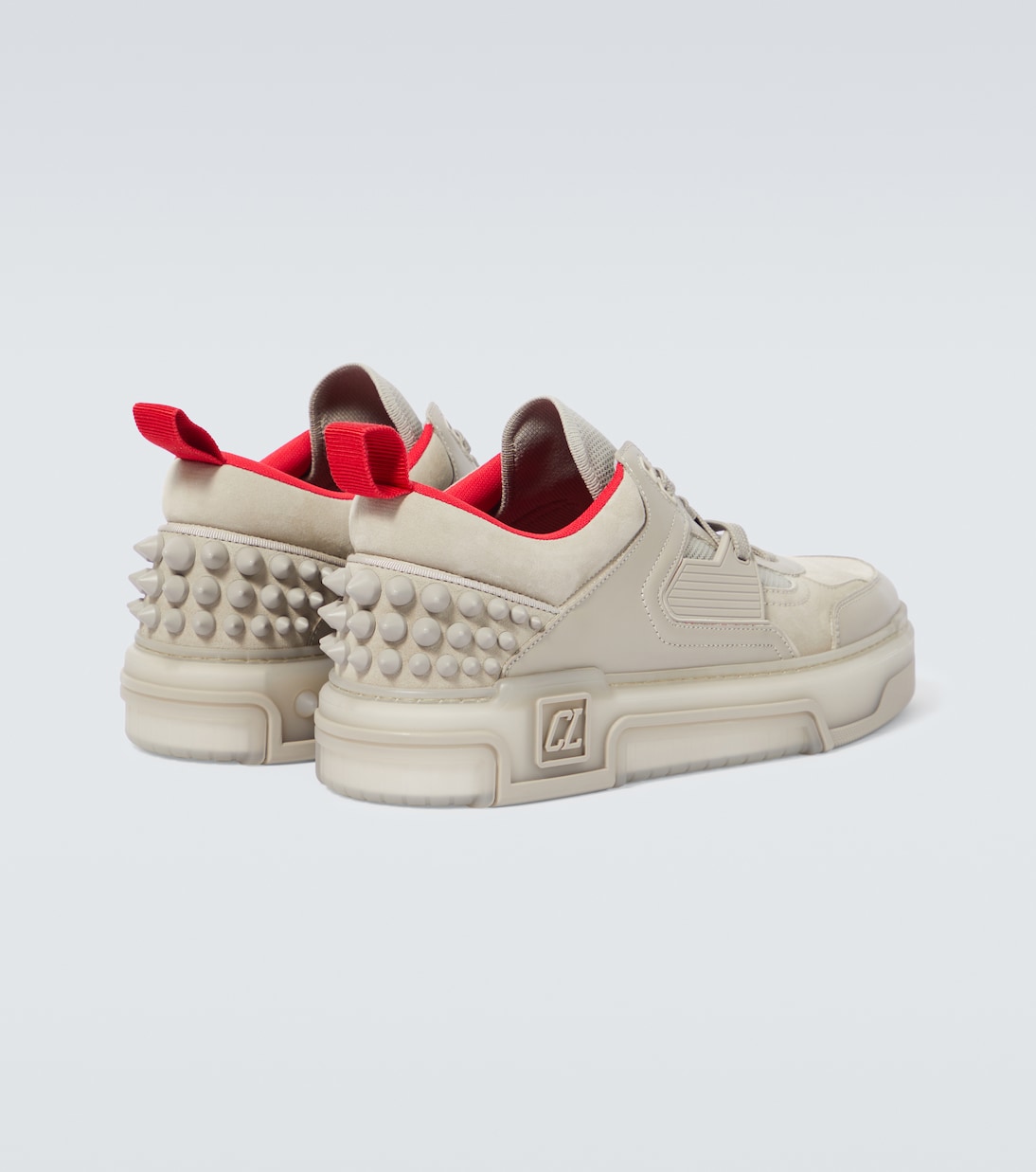 Astroloubi leather and suede sneakers | Christian Louboutin