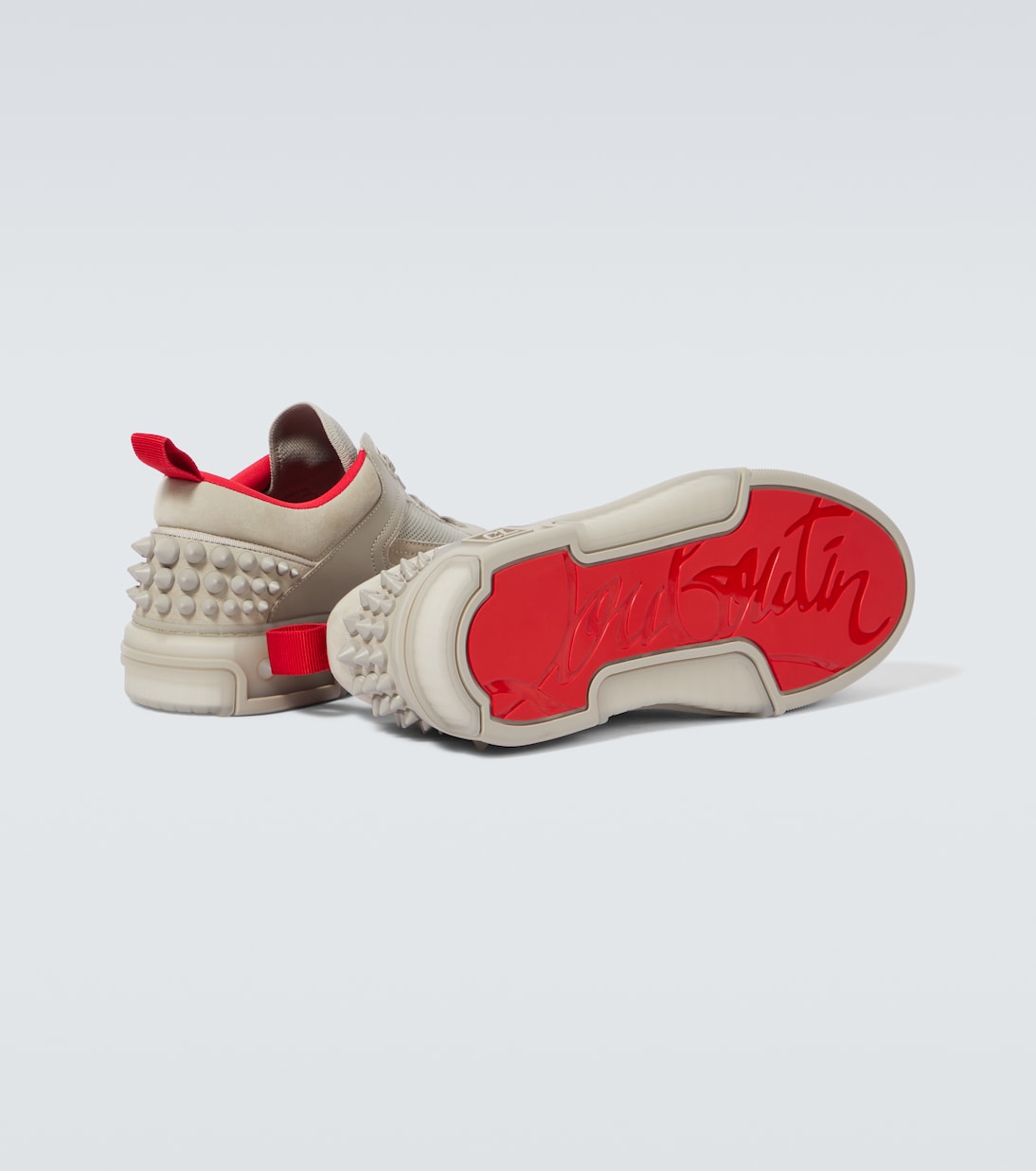 Astroloubi leather and suede sneakers | Christian Louboutin