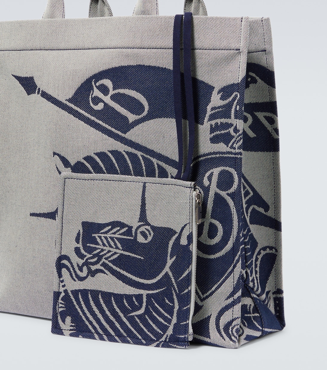 EKD Medium canvas tote bag | Burberry