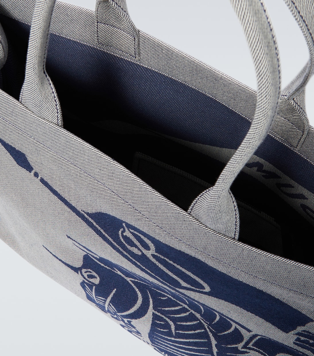 EKD Medium canvas tote bag | Burberry