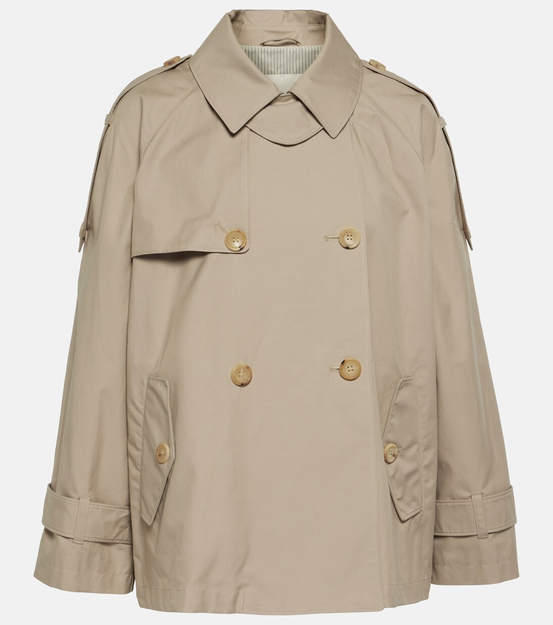 The Cube Trenchcoat Dtrench aus Twill | Max Mara
