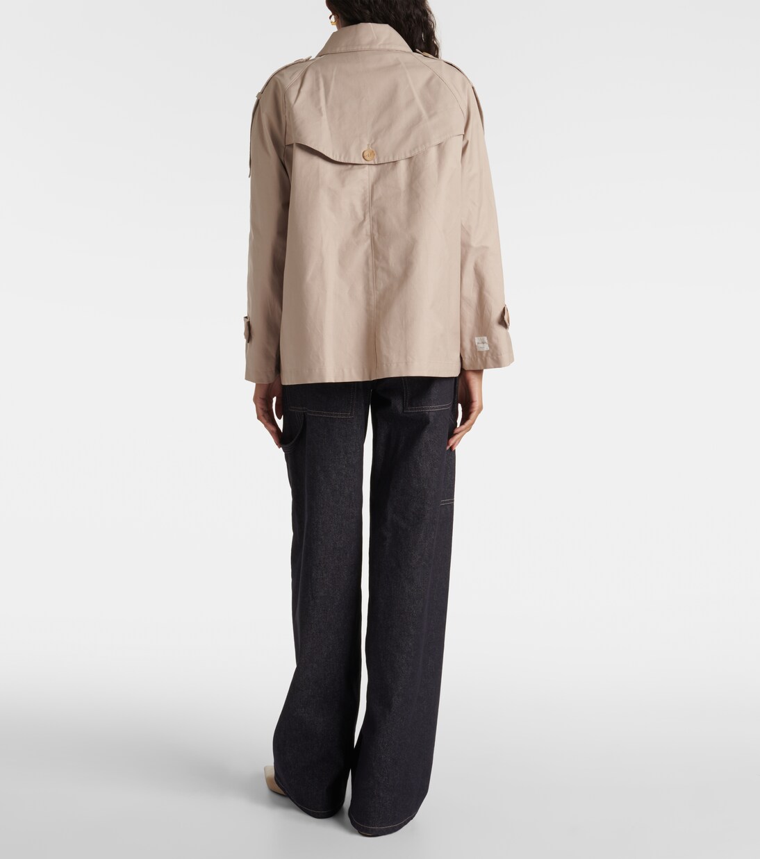 The Cube Trenchcoat Dtrench aus Twill | Max Mara