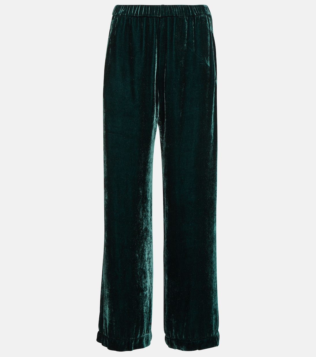Pantaloni a gamba larga Frida in velluto | Velvet
