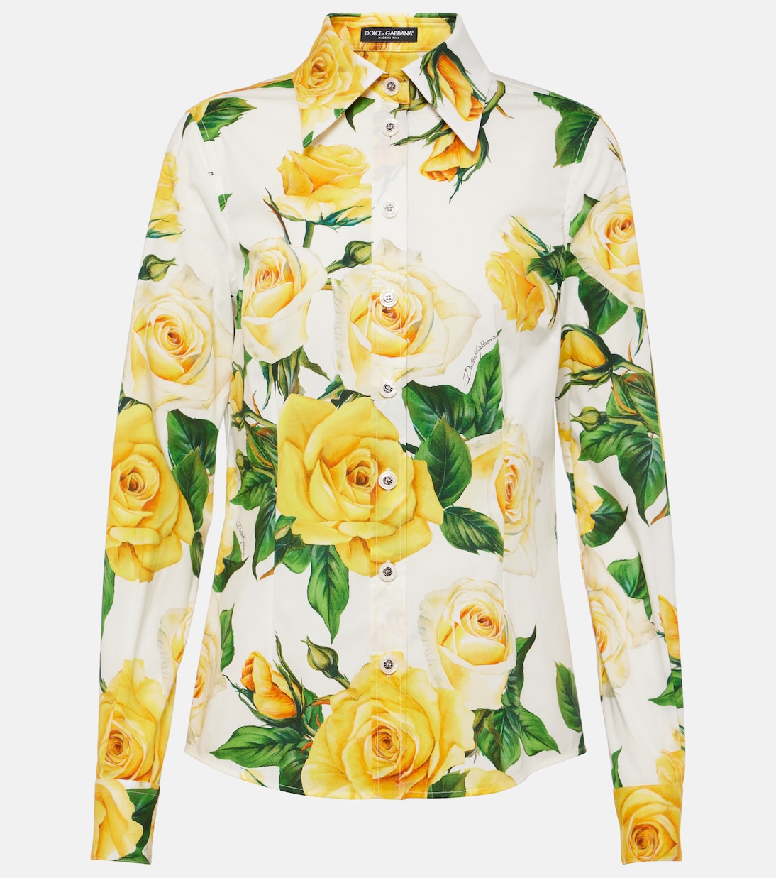 Camicia in popeline di misto cotone | Dolce&Gabbana