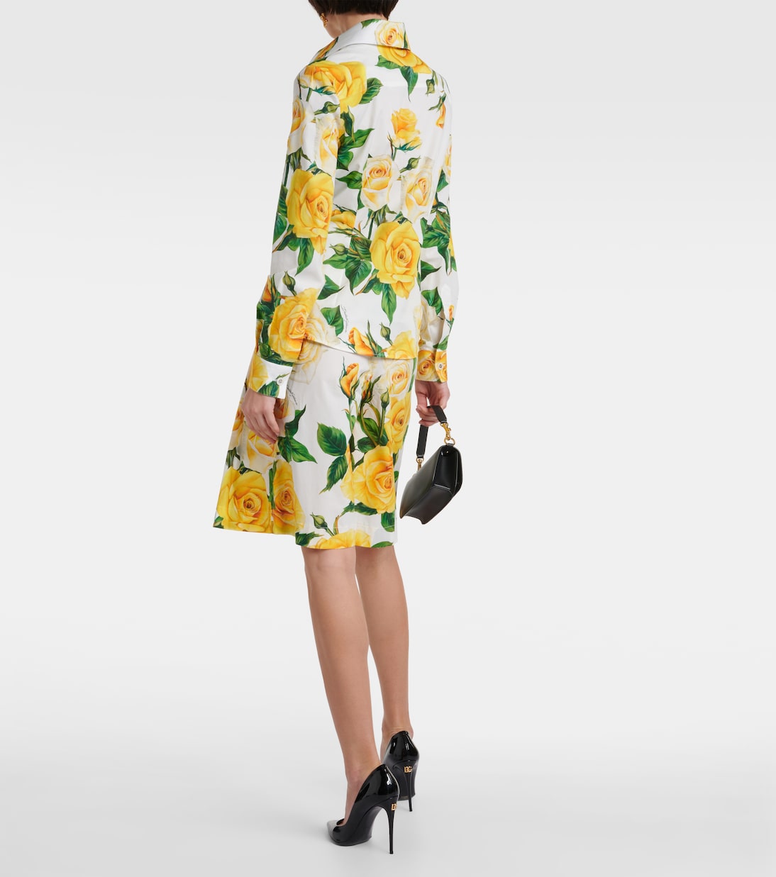 Camicia in popeline di misto cotone | Dolce&Gabbana