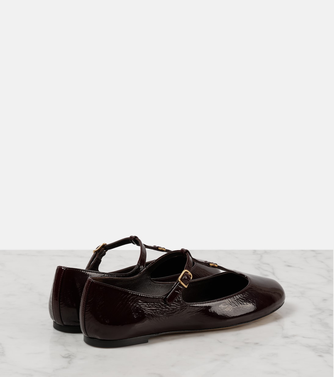 Marcie patent leather ballet flats | Chloé