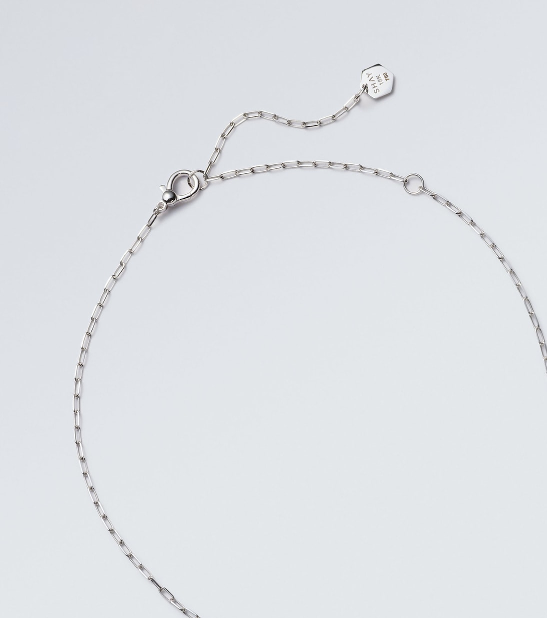 Halskette aus 18kt Weißgold (750/1000) mit Diamanten | Shay Jewelry