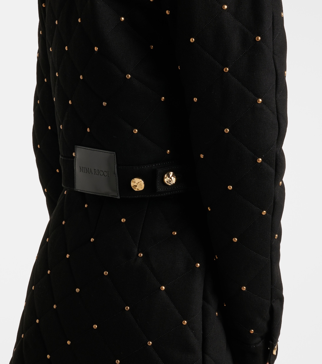 Verzierte Cropped-Jeansjacke | Nina Ricci