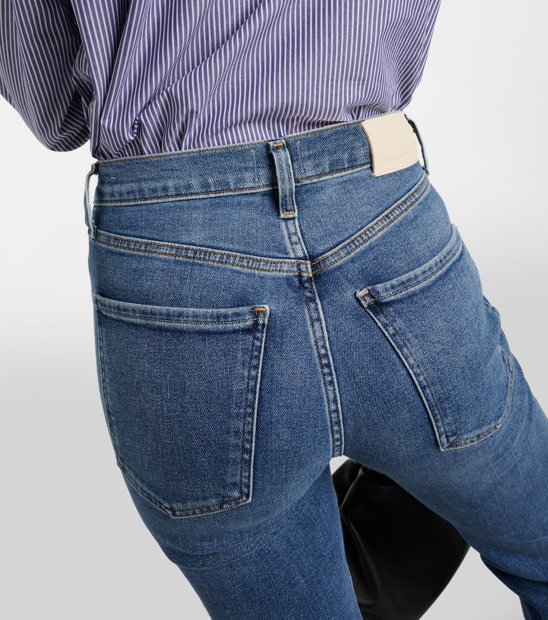 Jeans rectos Daphne cropped de tiro alto | Citizens of Humanity