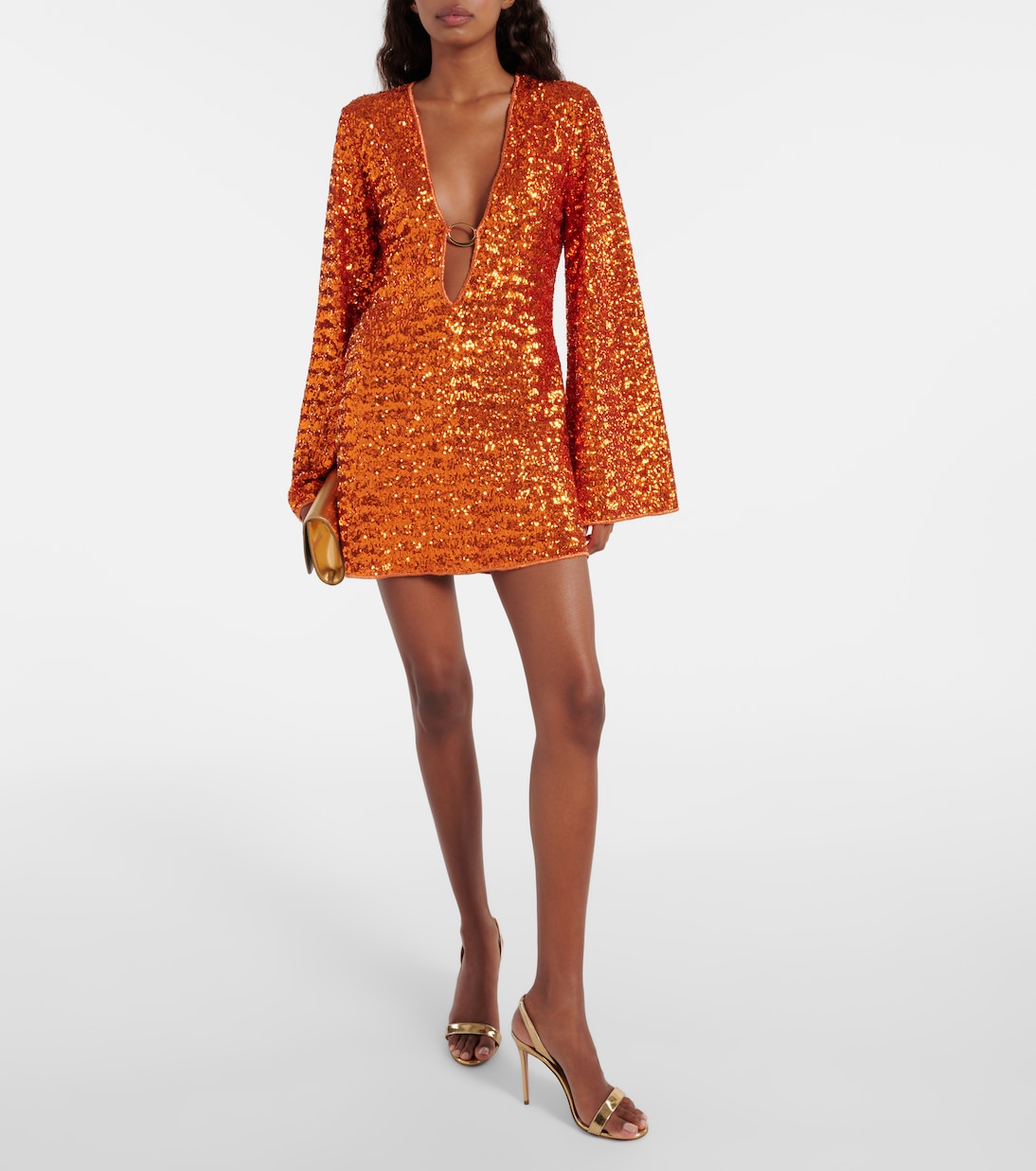 Sequined beach dress | Oséree