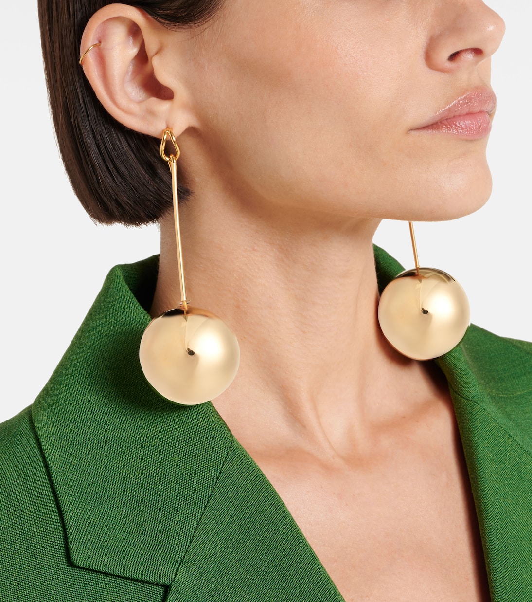 Boucles d'oreilles Les Grandes Boucles Nodo | Jacquemus
