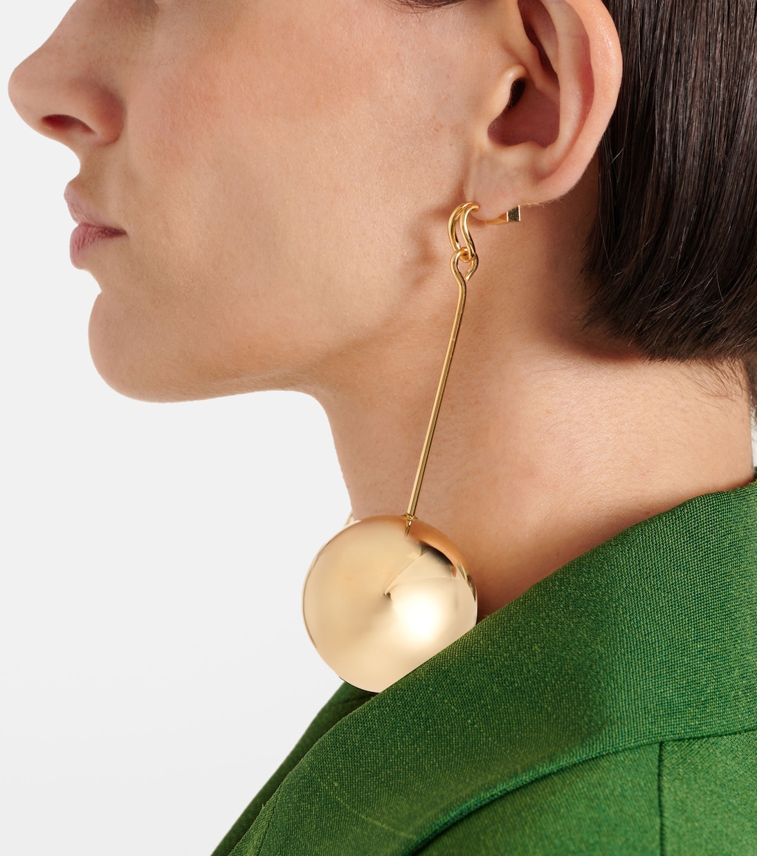 Boucles d'oreilles Les Grandes Boucles Nodo | Jacquemus