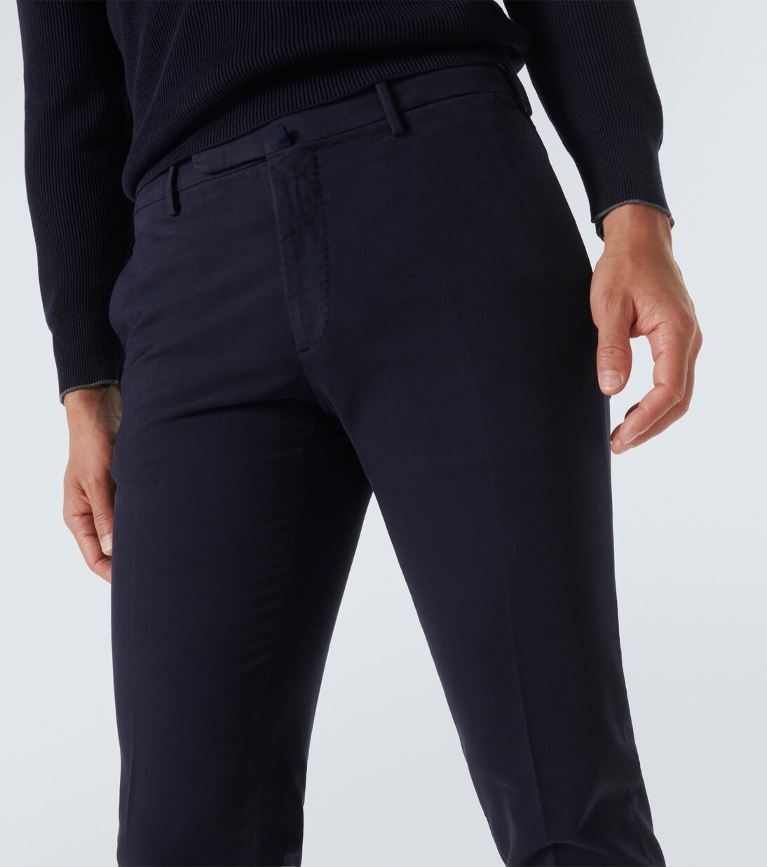 Pantalon slim en coton | Incotex