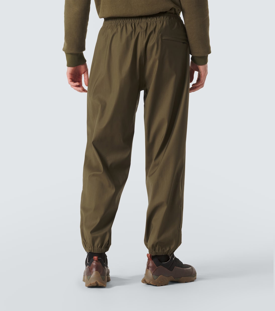 Wool-blend technical sweatpants | Loro Piana