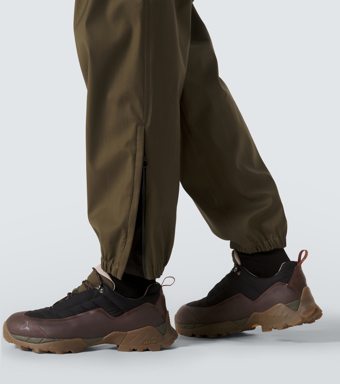 Wool-blend technical sweatpants | Loro Piana