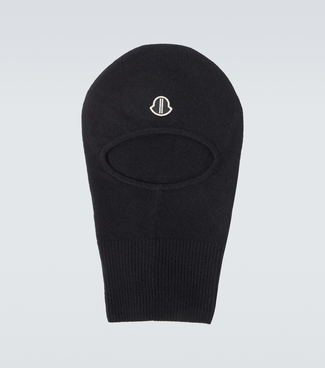 x Rick Owens wool and cashmere hood | Moncler Genius