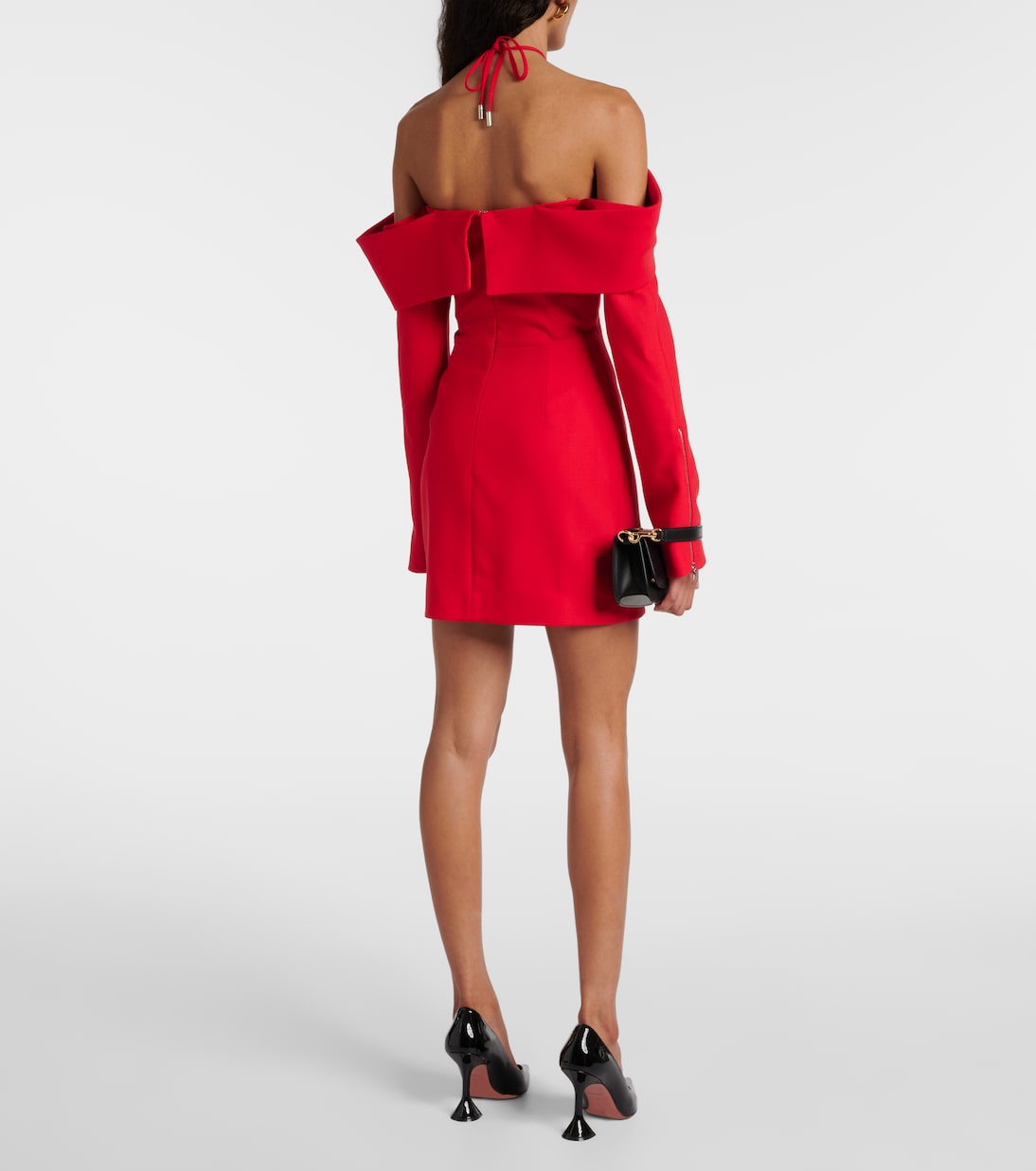 Wool-blend minidress | David Koma