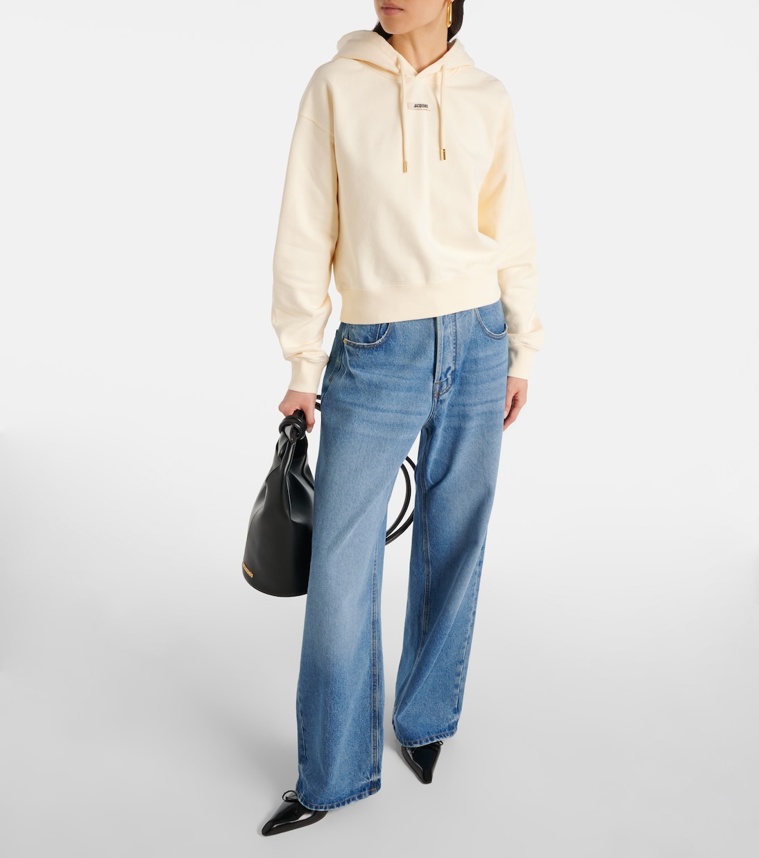 Le Hoodie Gros Grain cotton hoodie | Jacquemus