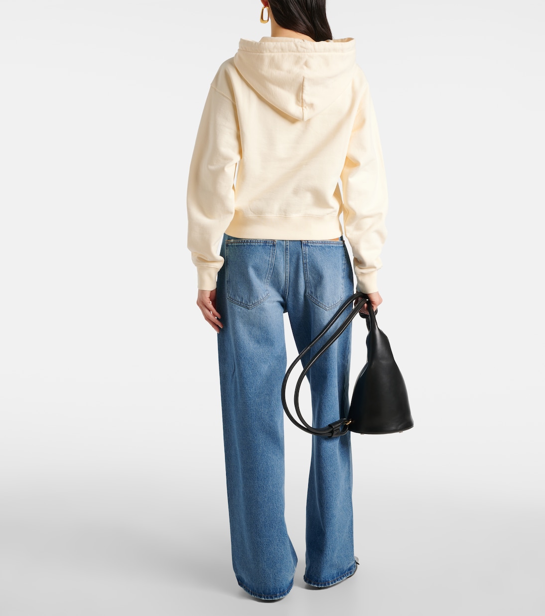 Le Hoodie Gros Grain cotton hoodie | Jacquemus