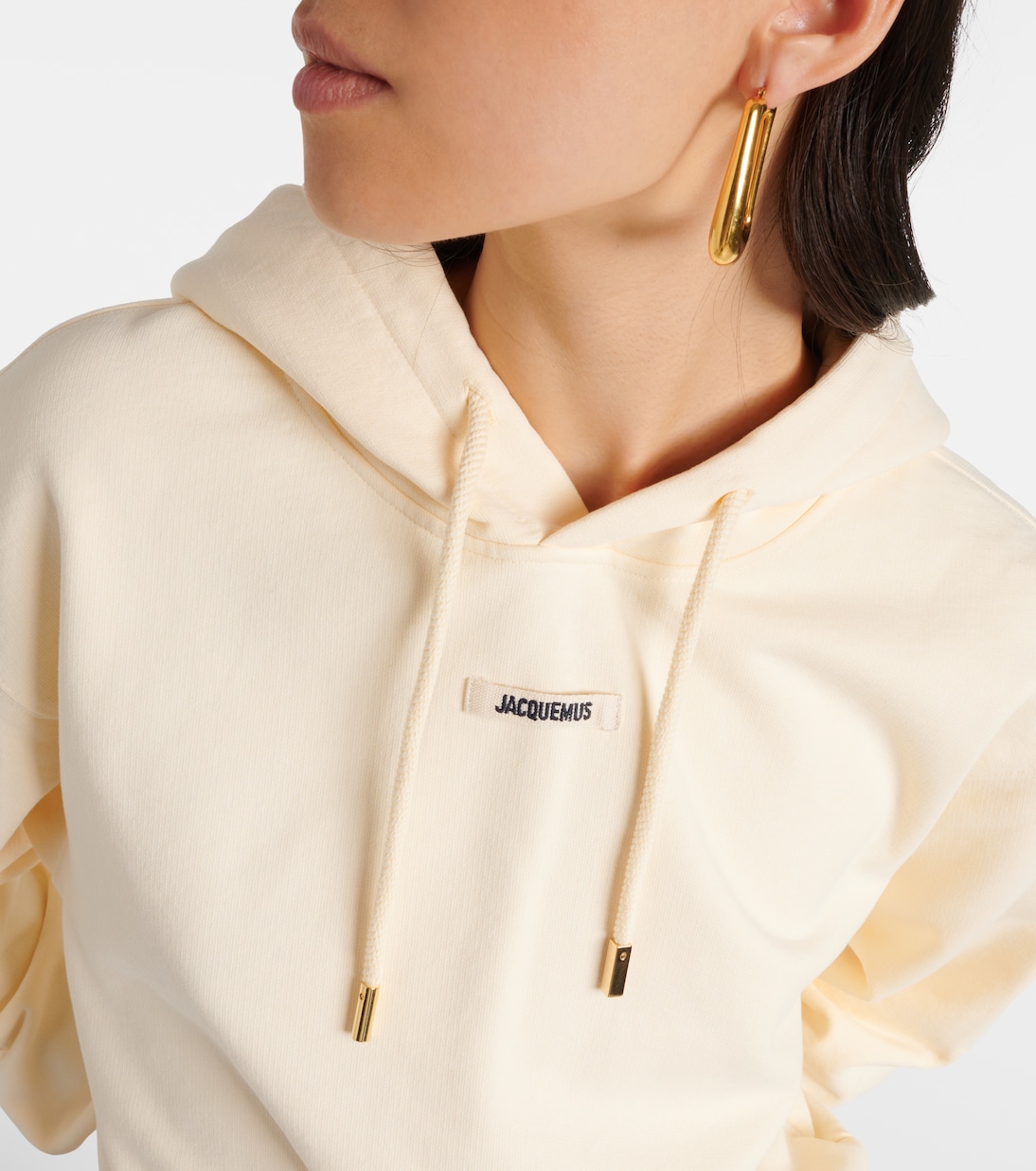 Le Hoodie Gros Grain cotton hoodie | Jacquemus