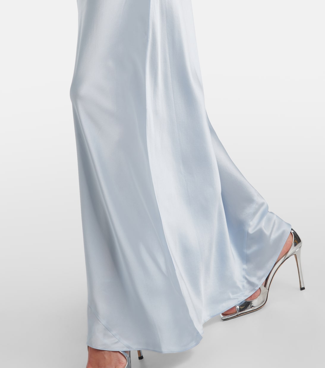 Lush gathered silk slip dress | SIR