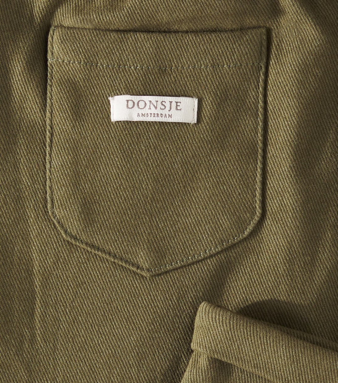 Olb cotton-blend straight pants | Donsje